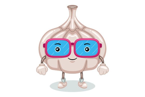 A Designer's Look at the Cute Garlic Mascot Character