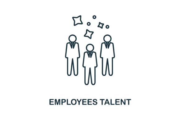 A Designer's Review: The Employees Talent Icon for Modern Blog Graphics