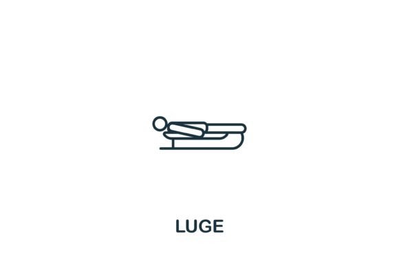A Professional Look at the Luge Icon for Embroidery Projects
