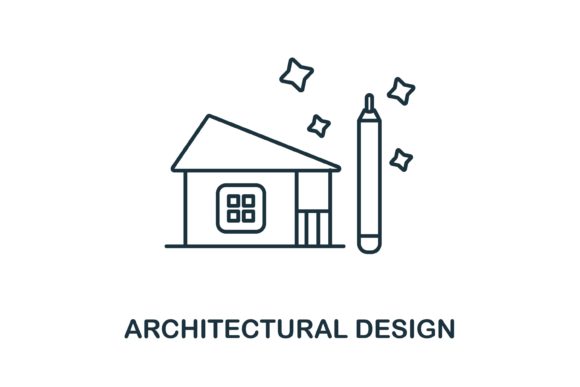 Architectural Design Icon: A Review for Brand Graphics & Icons