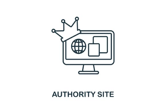 Authority Site Icon Graphics for Professional Digital Products
