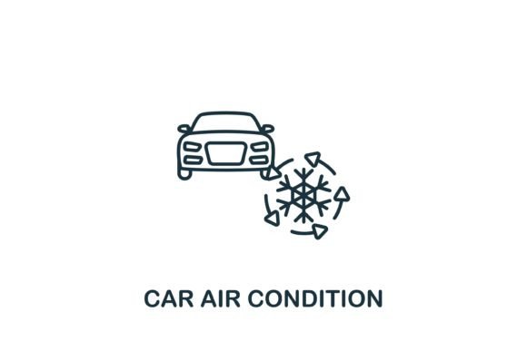 Evaluating a Car Air Condition Icon for Local Business Graphics