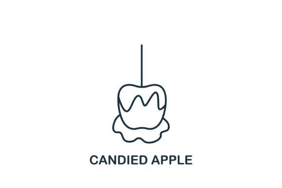 How a Candied Apple Icon Elevates Editorial Graphics and Brand Icons