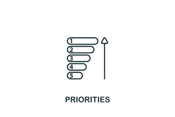 Priorities Icon: A Graphic Designer’s Take on Essential Icons