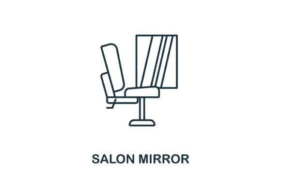 Salon Mirror Icon: A Stylish Addition to Your Embroidery Projects